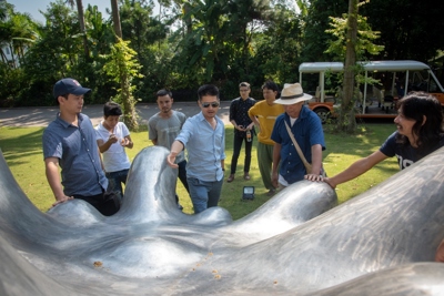 Bảo tàng điêu khắc và hội họa đương đại trong rừng lớn nhất Việt Nam
