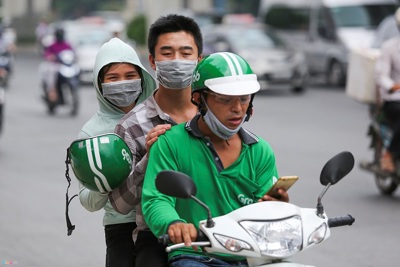 Grab Bike “đại náo” đường phố Hà Nội