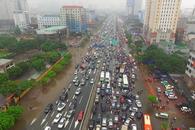 Hà Nội: Chỉ số chất lượng không khí tại Minh Khai liên tiếp tăng cao