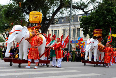 10 lễ hội Xuân được mong đợi nhất dịp tết Nguyên đán ở Hà Nội