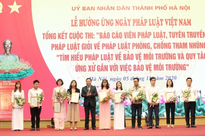 Lễ hưởng ứng ngày Pháp luật Việt Nam