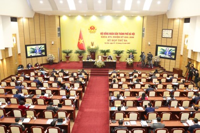Khai mạc Kỳ họp thứ 3, HĐND TP Hà Nội khóa XVI, xem xét, quyết nghị nhiều nội dung quan trọng
