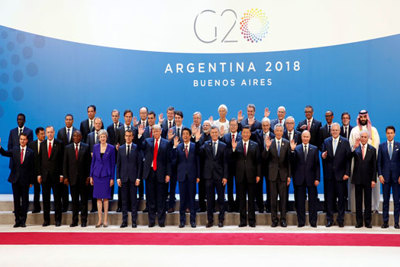 BRICS chỉ trích chủ nghĩa bảo hộ, căng thẳng thương mại Mỹ - Trung phủ bóng hội nghị G20