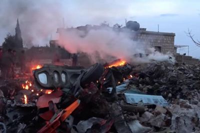 Su-25 bị bắn rơi, Nga không kích dữ dội phe nổi dậy Syria