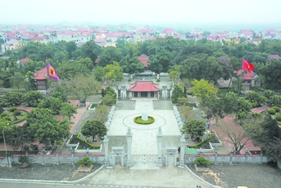 Huyện Mê Linh: Đưa Đền Hai Bà Trưng thành điểm du lịch văn hóa tâm linh