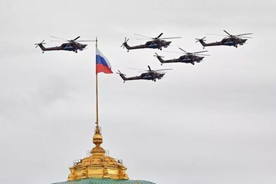 [Video] Cận cảnh lễ diễu binh trên không mừng Ngày chiến thắng ở Nga