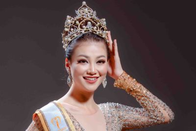 Phương Khánh rực rỡ tại Hoa hậu Trái đất 2018