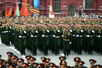 Toàn cảnh Lễ diễu binh vĩ đại của nước Nga trên Quảng trường Đỏ