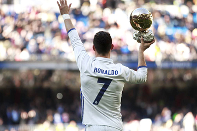 Ronaldo giành giải cầu thủ xuất sắc nhất FIFA The Best 2017