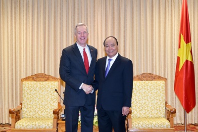 Thủ tướng Nguyễn Xuân Phúc tiếp Đại sứ Hoa Kỳ chào từ biệt kết thúc nhiệm kỳ