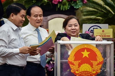 Kết quả lấy phiếu tín nhiệm đối với 36 chức danh lãnh đạo chủ chốt Hà Nội