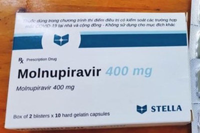 Phân bổ 300.000 liều thuốc Molnupiravir điều trị F0 thể nhẹ tại 46 tỉnh, thành