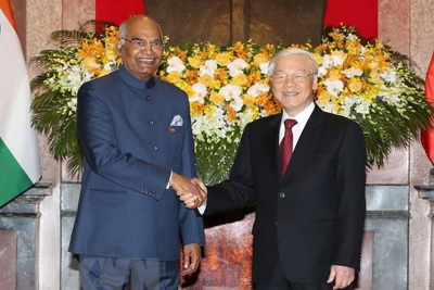 Tổng thống Ấn Độ: Tình cảm của người dân Việt đã chạm đến trái tim tôi
