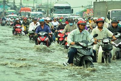 Miền Bắc giá rét đến hết tuần, triều cường đạt đỉnh tại TP Hồ Chí Minh