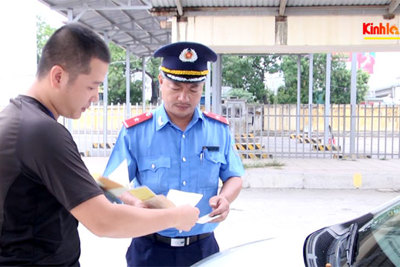Thanh tra giao thông Hà Nội tổng kiểm tra các bến xe