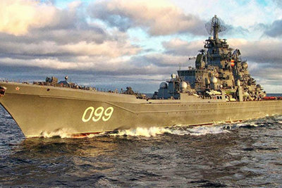 Nga điều tuần dương hạm hạt nhân "áp sát" NATO