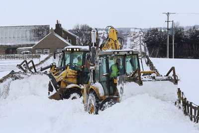Kinh tế Anh thiệt hại 1 tỷ bảng/ngày trong đợt bão tuyết kỷ lục