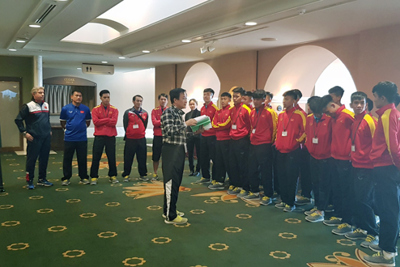 Tuyển U16 Việt Nam đã có mặt tại Miyazaki - Nhật Bản