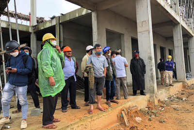 Quảng Nam: Người dân ở Phú Ninh vây dự án gây ngập úng