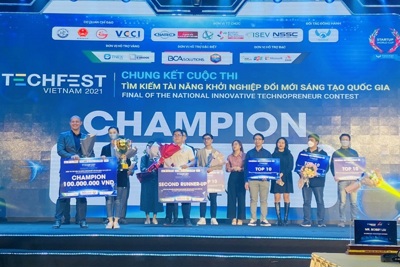 Nền tảng SaaS giành giải quán quân cuộc thi TECHFEST 2021