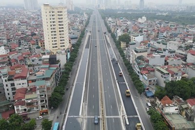 Hà Nội: Thông xe 6 nhánh lên xuống đoạn Mai Dịch – Nam Thăng Long