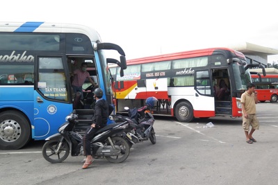 Vận tải hành khách dịp Tết ở Quảng Ngãi: Nhiều chuyến chưa bán được vé nào