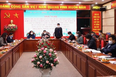 Huyện Thanh Oai được Chủ tịch nước tặng thưởng Huân chương Lao động hạng Nhì