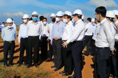 Phó Thủ tướng Lê Văn Thành yêu cầu đẩy nhanh thi công dự án sân bay Long Thành