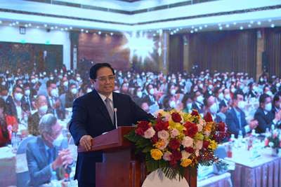 Thủ tướng Phạm Minh Chính: Nhiệm vụ quan trọng nhất của VCCI là làm tốt công tác tập hợp, liên kết cộng đồng doanh nghiệp