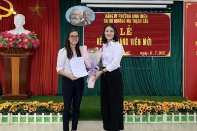 Năm 2021, Hà Nội kết nạp hơn 10.000 đảng viên mới