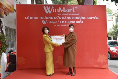 Masan khai trương cửa hàng WinMart+ nhượng quyền