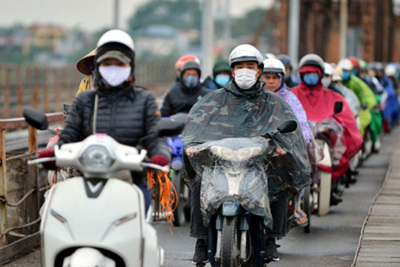 Các tỉnh Bắc Bộ và Hà Nội sắp đón không khí lạnh tăng cường