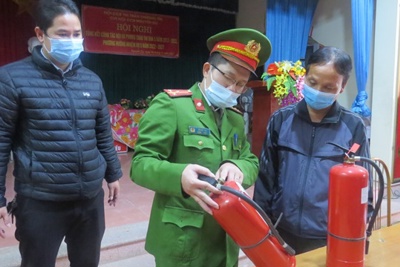 Khu dân cư thị trấn Thường Tín không để “bà hỏa” viếng thăm