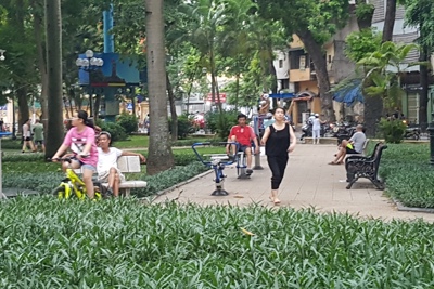 Hà Nội: Nâng cấp 45 công viên, vườn hoa