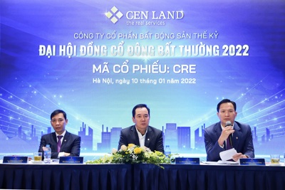Cen Land: Tăng vốn điều lệ, tự tin doanh thu 10.000 tỷ năm 2022