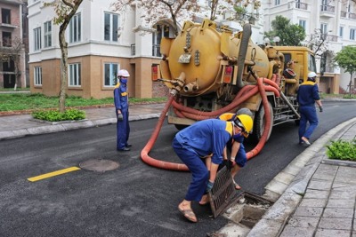 Đảm bảo an toàn, khắc phục kịp thời sự cố về thoát nước dịp Tết