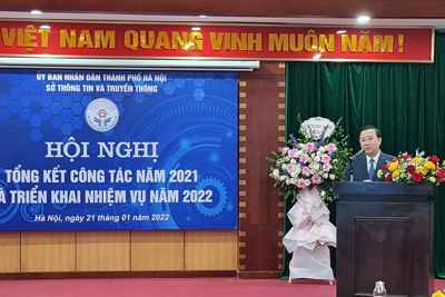 Năm 2022, Hà Nội sẽ chuyển đổi số toàn diện