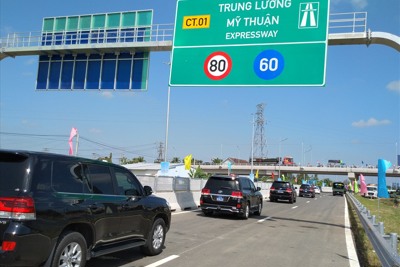 Phương án lưu thông trên cao tốc Trung Lương - Mỹ Thuận trong dịp Tết