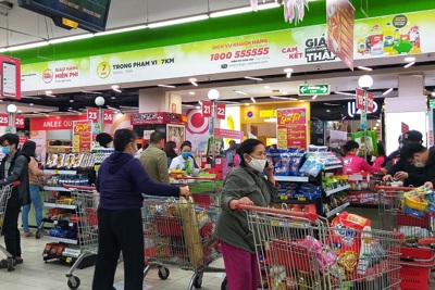 Nhu cầu mua sắm của người dân Hà Nội tăng mạnh