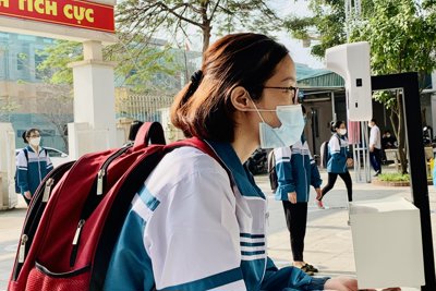 Hà Nội: Đồng loạt diễn tập đón học sinh trở lại trường