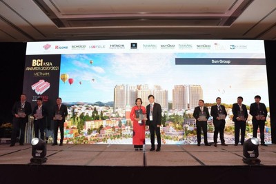 Sun Group lần thứ 8 được vinh danh "Top 10 chủ đầu tư hàng đầu Việt Nam"