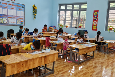 Quảng Ngãi: Từ 7/2, học sinh vùng xanh, vàng đi học bình thường