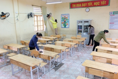 Huyện Phúc Thọ thành lập 8 đoàn kiểm tra việc đón học sinh trở lại trường