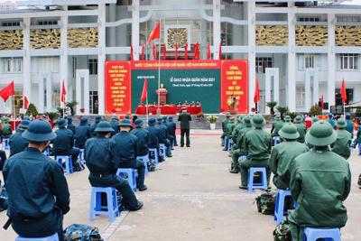 Quận Thanh Xuân triển khai nhiệm vụ giao nhận quân năm 2022