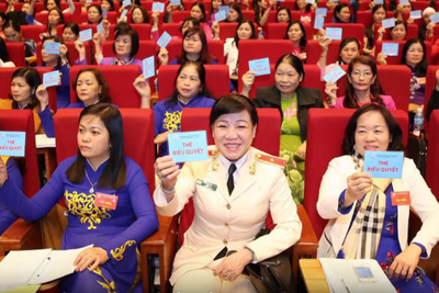 Đại hội Phụ nữ toàn quốc lần thứ XIII diễn ra từ ngày 9/3