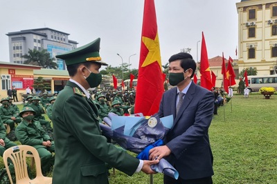 Quảng Bình: 950 công dân tự hào lên đường nhập ngũ 