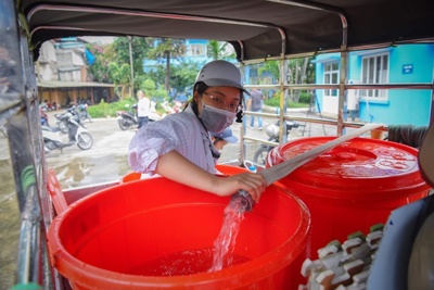 Nhiều quận, huyện ở TP Hồ Chí Minh bị cúp nước vào cuối tuần
