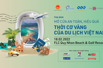 Sắp diễn ra tọa đàm “Mở cửa an toàn, hiệu quả: Thời cơ vàng của du lịch Việt Nam”