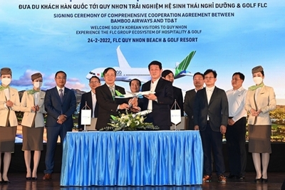 Gần 30 chuyến bay Bamboo Airways sẽ đưa khách Hàn Quốc đến FLC Quy Nhơn