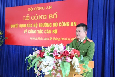 Hải Dương có tân Giám đốc Công an